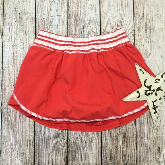#5 - Lululemon Run: Track Attack Skort Size 6 - Picture 7 of 11